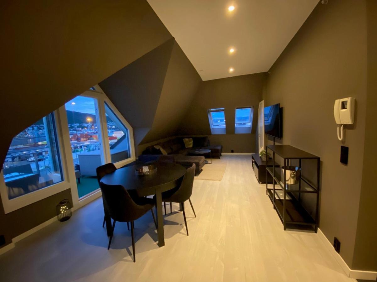 Penthouse With Private Balcony In The City Centre Of Bergen Exterior foto